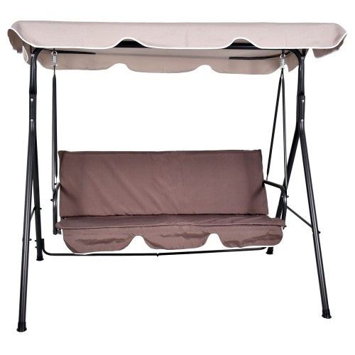 Садовые качели OLER VIP 170 см 3-х местная Коричневый