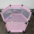 Детский манеж SEWEN Kids Светло-розовый