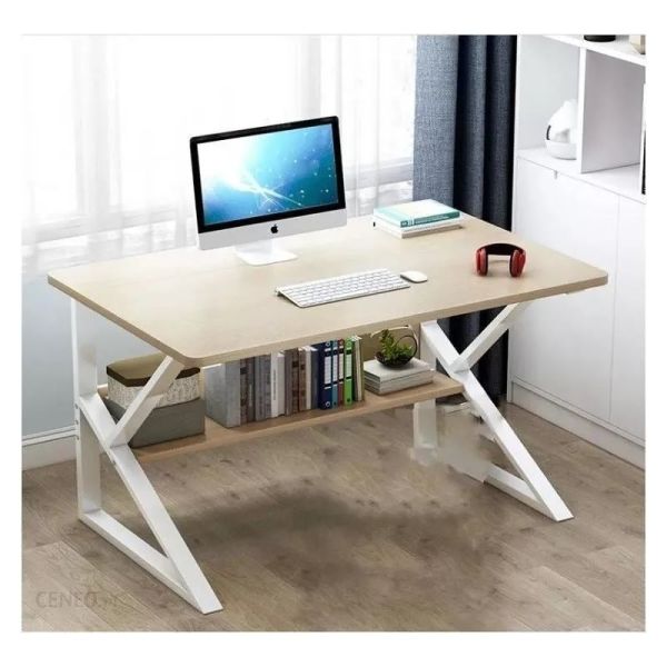 Детский стол с полкой STL08JBR Светло-коричневый | 100x60см