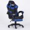 Компьютерное кресло с подставкой для ног INFINI ESPACE Черно-синий