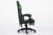 Компьютерное кресло с подставкой для ног INFINI ESPACE Черно-зеленый