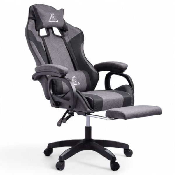 Компьютерное кресло из ткани LevelUp KO29SZ Серо-черный