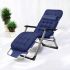 Садовый шезлонг тканевый + матрас IdealGarden CT-SF02-BL-G Синий