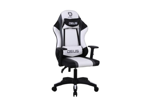 Компьютерное кресло DEUS Storm Черно-белый