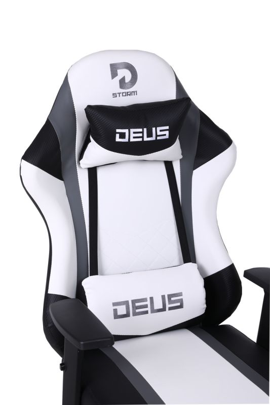 Компьютерное кресло DEUS Storm Черно-белый