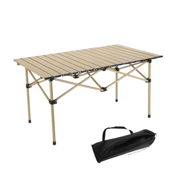 Розкладний стіл для кейтерингу Ecarla SC09K | 95x56x50 см Бежевий