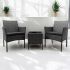 Комплект садових меблів IdealGarden NM04 Сірий