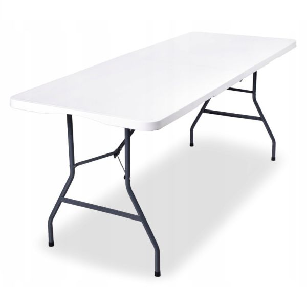 Садовий стіл розкладний Ecarla SC02 180 см | 180х70х74 см Білий