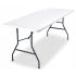 Садовий стіл розкладний Ecarla SC02 180 см | 180х70х74 см Білий