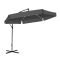 Парасоля садова з нахилом та LED підсвіткою Ecarla OGP11SZ Графітовий