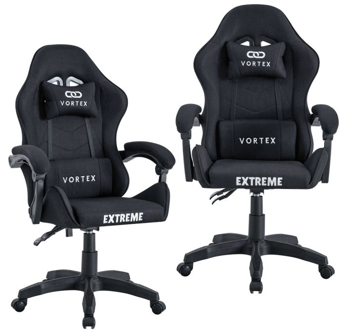 Компьютерное кресло из ткани Extreme VORTEX Черный