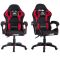 Комп'ютерне крісло із тканини Extreme VORTEX Червоний