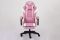 Комп'ютерне крісло із тканини Infini Core Рожево-білий