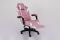 Комп'ютерне крісло із тканини Infini Core Рожево-білий