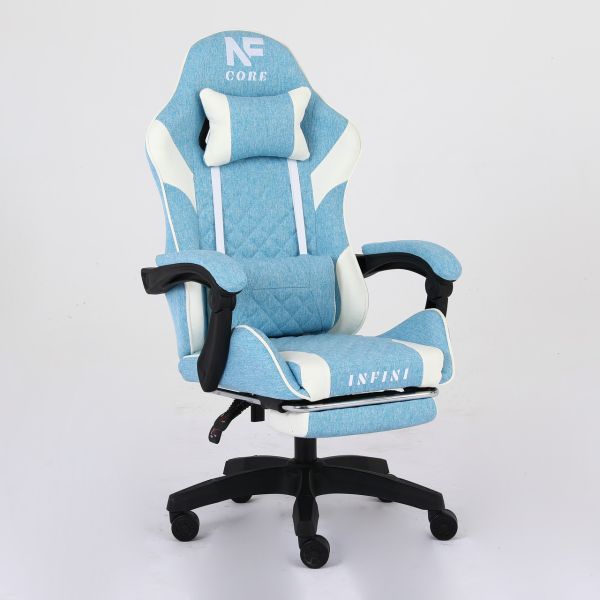 Комп'ютерне крісло із тканини Infini Core Голубий