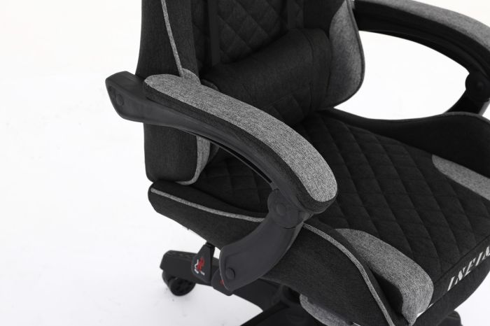 Комп'ютерне крісло із тканини Infini Core Чорно-сірий