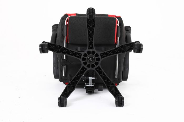 Комп'ютерне крісло із тканини Infini Core Чорно-червоний