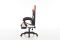 Комп‘ютерне крісло з підставкою для ніг EXTREME R1 Чорно-біло-червоний