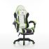Комп‘ютерне крісло з підставкою для ніг EXTREME R1 Чорно-біло-зелений
