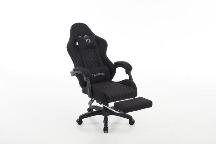Комп'ютерне крісло із тканини EXTREME FX Чорний