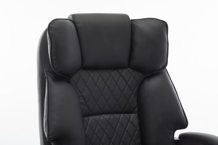 Офісне крісло із підставкою для ніг OPTUS Чорний