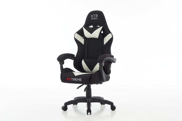 Комп'ютерне крісло із тканини EXTREME XTR Чорно-кремовий