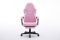Комп'ютерне крісло із тканини Deus Edge Рожевий
