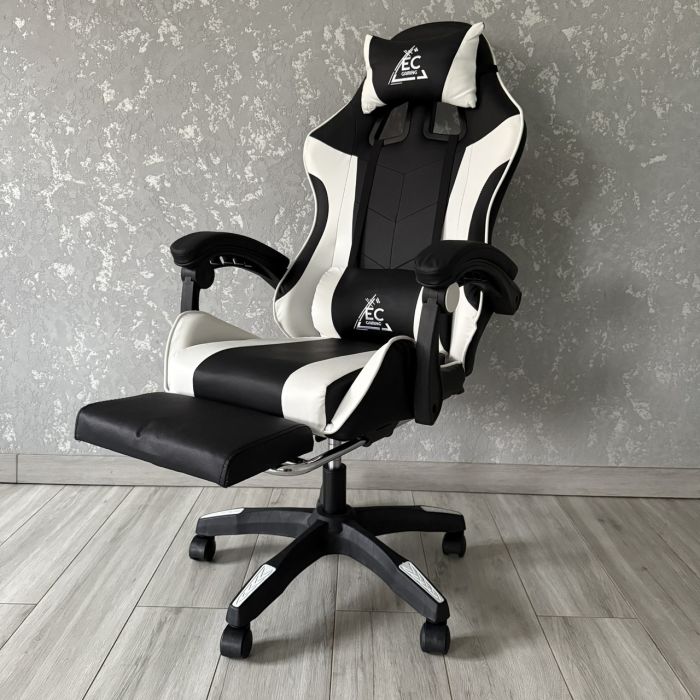 Комп‘ютерне крісло GAMER KO24B Чорно-білий