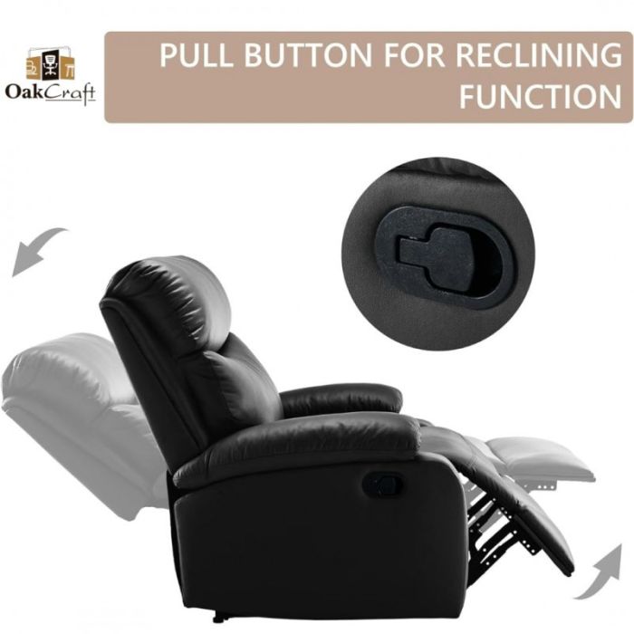 Розкладне крісло-ліжко VERO з підставкою для ніг Сірий