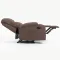 Розкладне крісло-ліжко VERO з підставкою для ніг Коричневий