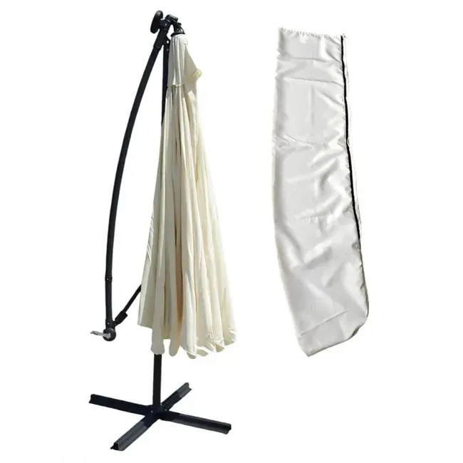 Парасоля садова з нахилом Ecarla OGP10 Кремовий