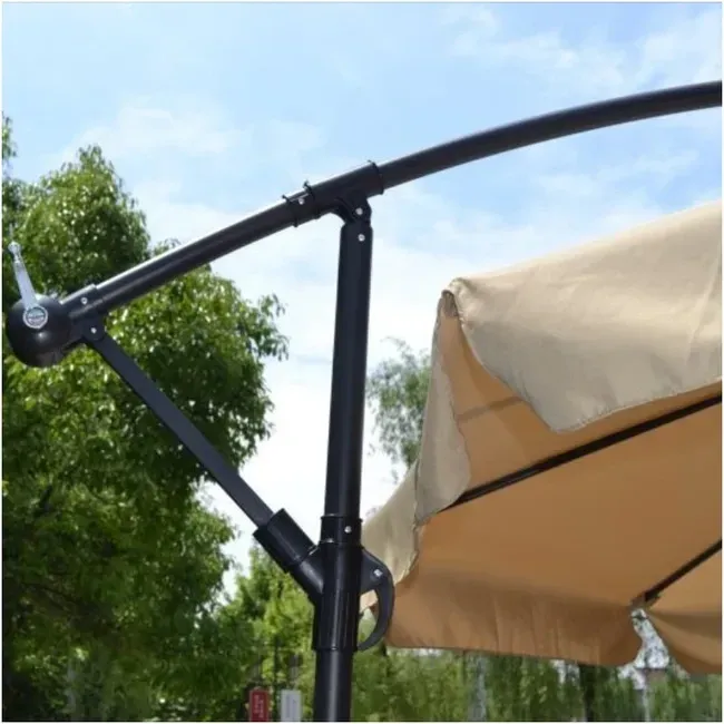 Парасоля садова з нахилом Ecarla OGP10 Кремовий