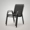Комплект 4 садових крісел Ideal Garden AY004-4 Чорний