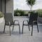 Комплект 2 садових крісел Ideal Garden AY004-2 Чорний