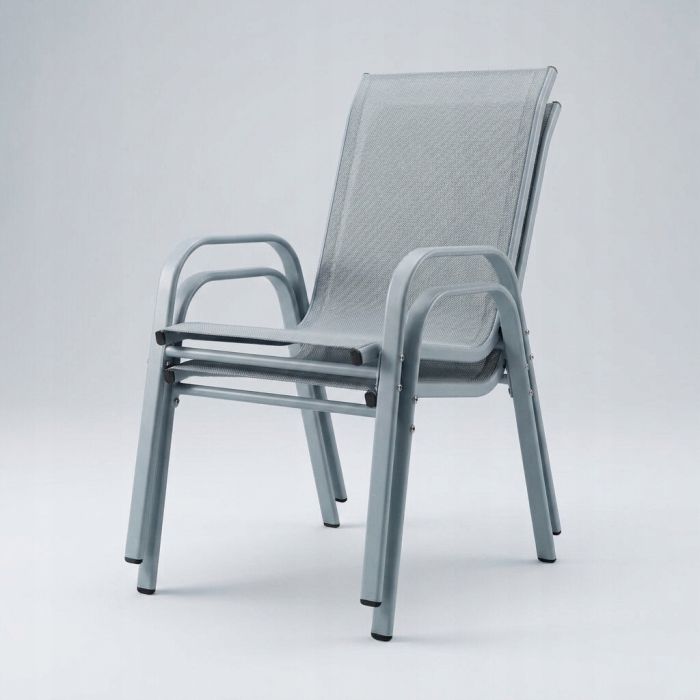 Комплект 4 садових крісел Ideal Garden AY004-4 Сірий