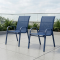 Комплект 2 садових крісел Ideal Garden AY004-2 Синій