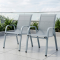 Комплект 2 садових крісел Ideal Garden AY004-2 Сірий