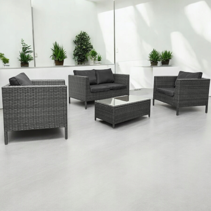 Комплект садових меблів IdealGarden NM-07 Сірий