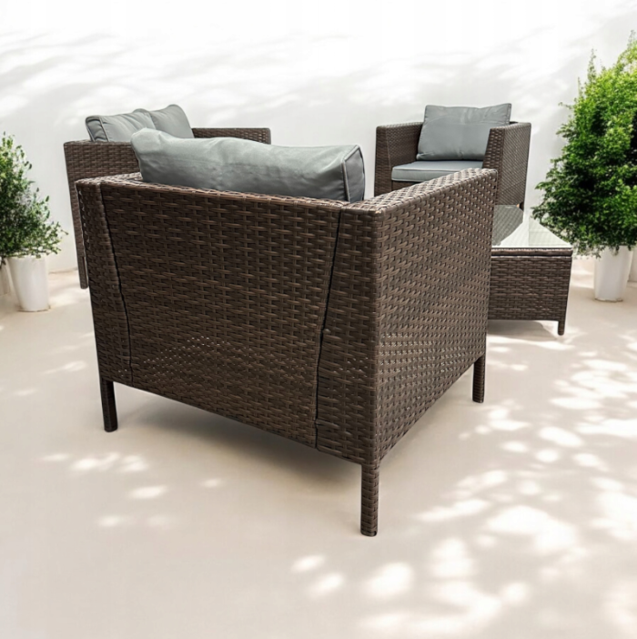 Комплект садових меблів IdealGarden NM-07 Коричневий